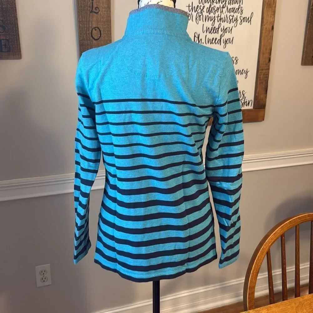 L.L. Bean Rugby Striped Pullover - Picture 4 of 8